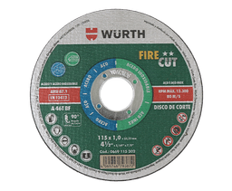 DISCO DE CORTE FIRE CUT DE 4 1/2"