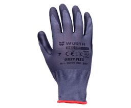 GUANTE GREY FLEX REDSTRIPE G