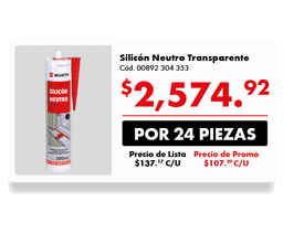 PQT40 - SILICON NEUTRO TRANSPARENTE