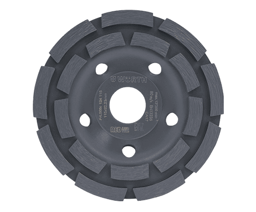 DESCONTINUADO - COPA DE DIAMANTE VENTILADA DE DOBLE LÍNEA