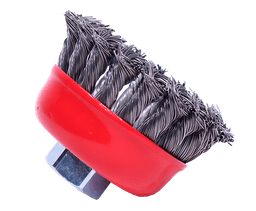 CARDA COPA ALAMBRE TRENZADO 3"X5/8"