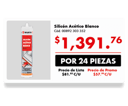 PQT38 - SILICÓN ACÉTICO BLANCO
