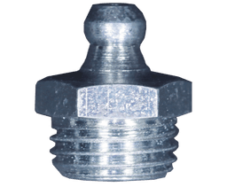 GRASERA RECTA DE 1/4" ACERO ZINC    