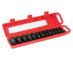 JUEGO DE DADOS IMPACTO  1/2 " PULGADAS