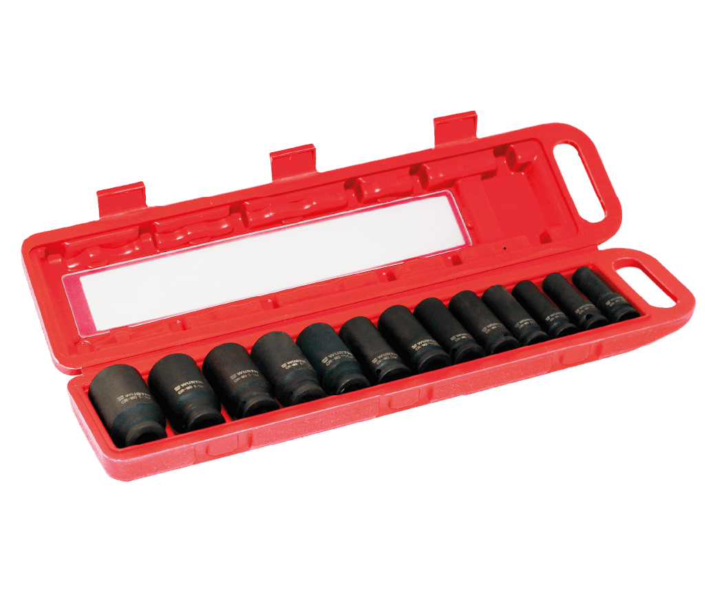 JUEGO DE DADOS IMPACTO  1/2 " PULGADAS