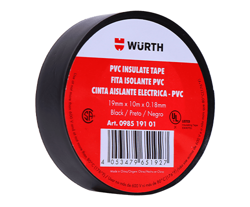 CINTA AISLANTE PVC NEGRA 10 M