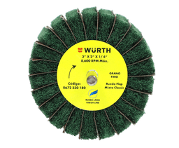 RUEDA FLAP MIX CLAS 3"X2" X1/4"G-180