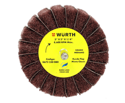 RUEDA FLAP MIX CLAS 3"X2" X1/4"G-80 
