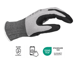 GUANTE ANTIDERRAPANTE "TIGER FLEX" CORTE C TALLA M