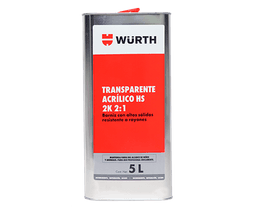 TRANSPARENTE HS 2K 5 LITROS