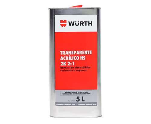 TRANSPARENTE HS 2K 5 LITROS